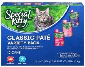 Variedad especial de paté clásico para gatitos