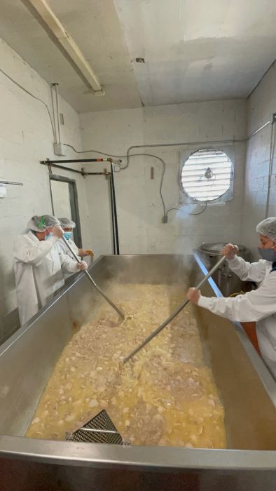 Comida para gatos de calidad humana para cocinar y revolver de forma pequeña