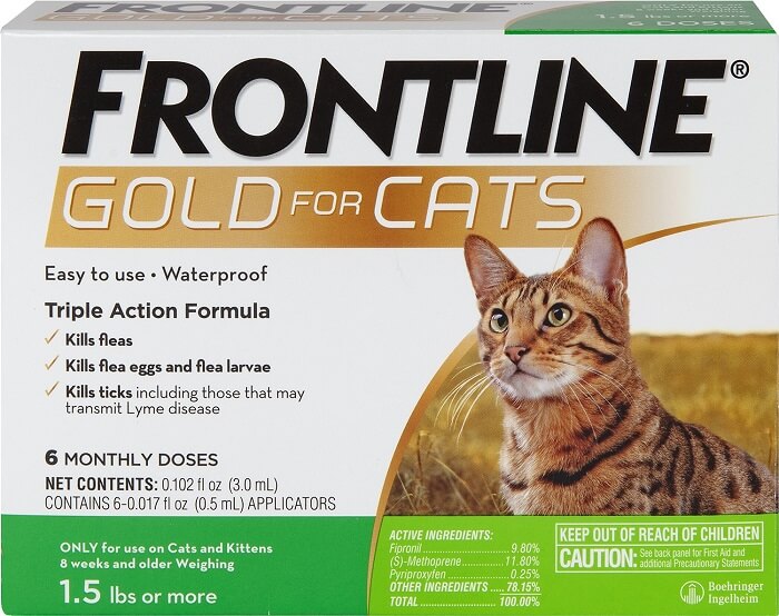 Frontline Gold para gatos