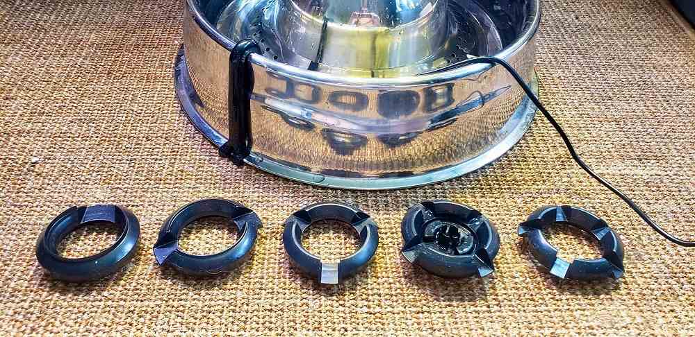 Bebedero PetSafe Drinkwell 360 de acero inoxidable para gatos y perros